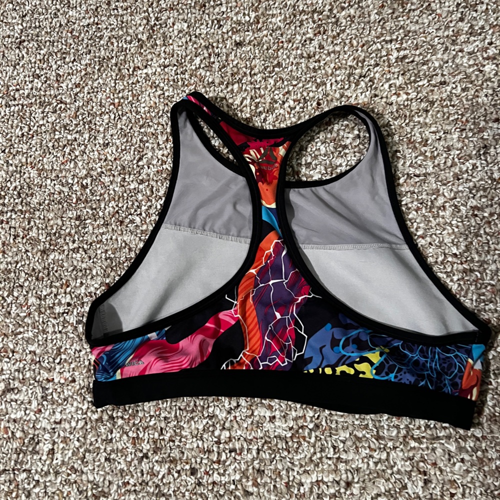 Reebok high rise sports bra